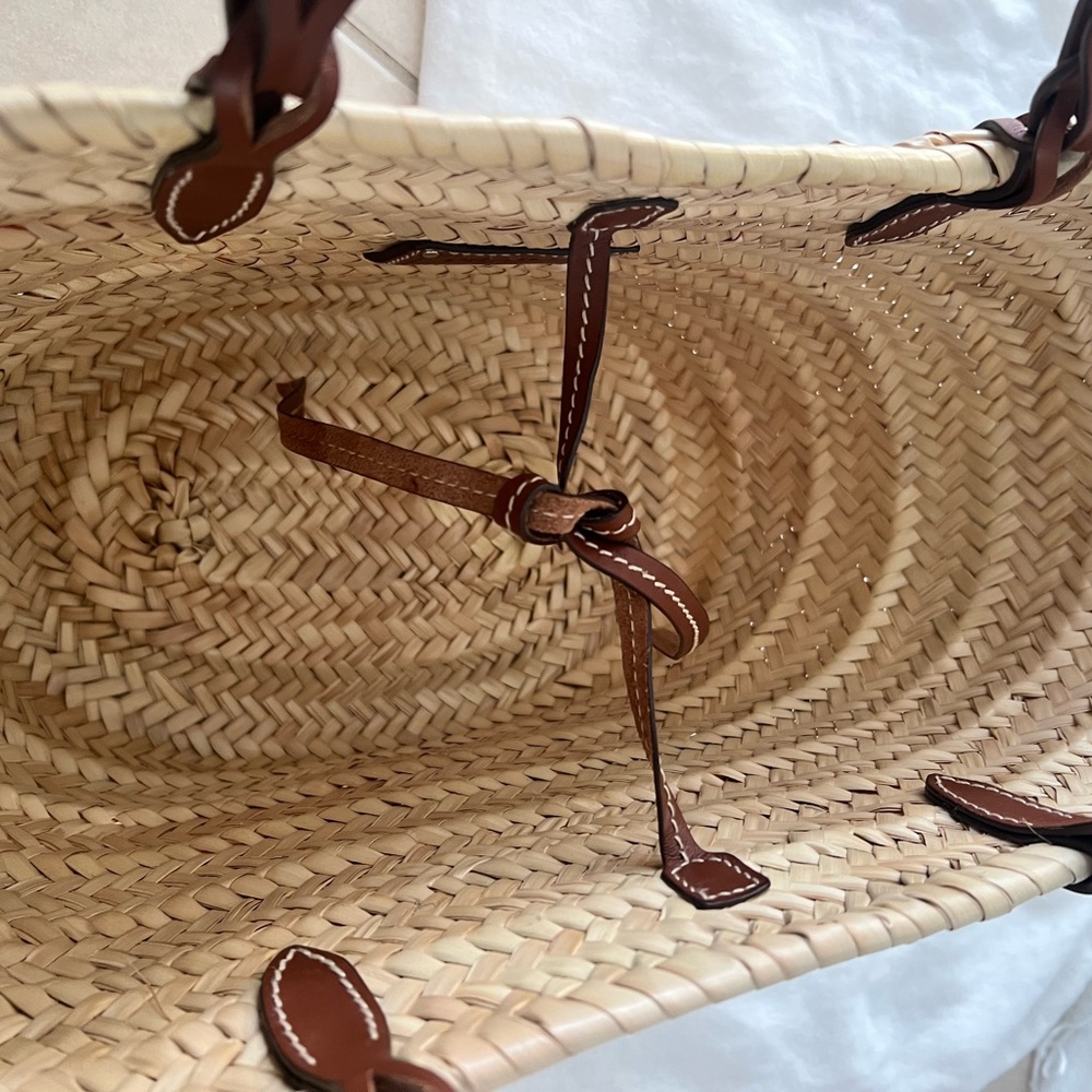 Prada basket tote straw - Picture 6 of 9